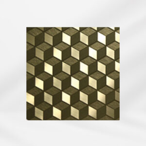 Stainless steel etching