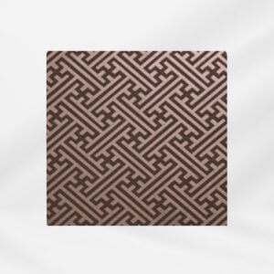 Stainless steel etching