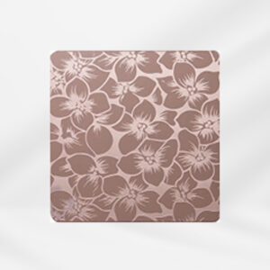 Stainless steel etching