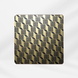 Stainless steel etching